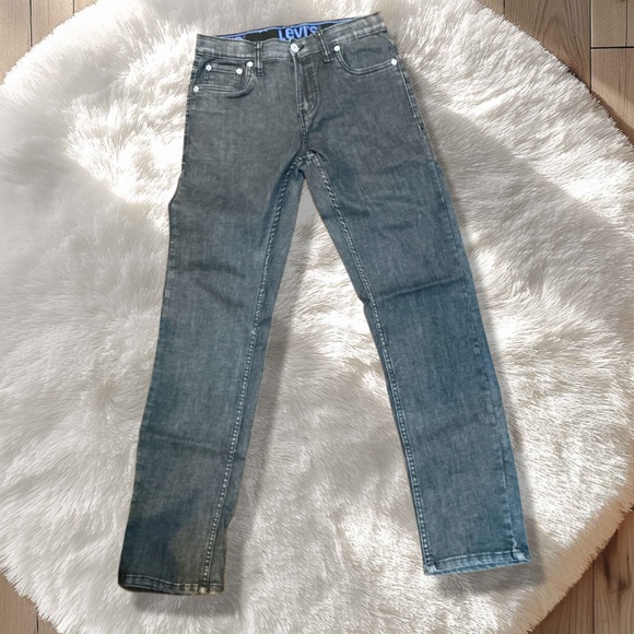 Lot of 7 Levi’s Boys 502 Jeans Size 16 Regular 28x30 – Charcoal - Black NWT/NWOT - Picture 1 of 4